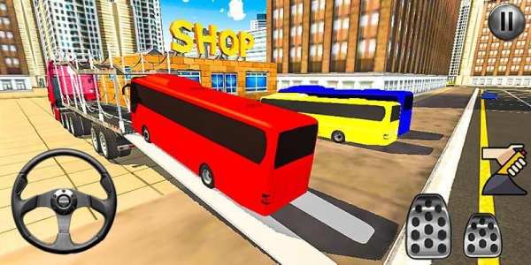 City Coach Bus Transport Truck Simulator 2019 screenshot 10