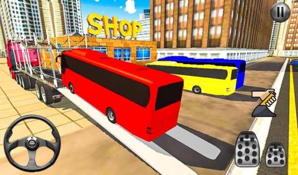 City Coach Bus Transport Truck Simulator 2019 screenshot 2