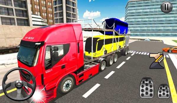 City Coach Bus Transport Truck Simulator 2019 screenshot 4