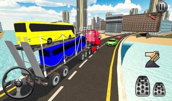 City Coach Bus Transport Truck Simulator 2019 screenshot 1