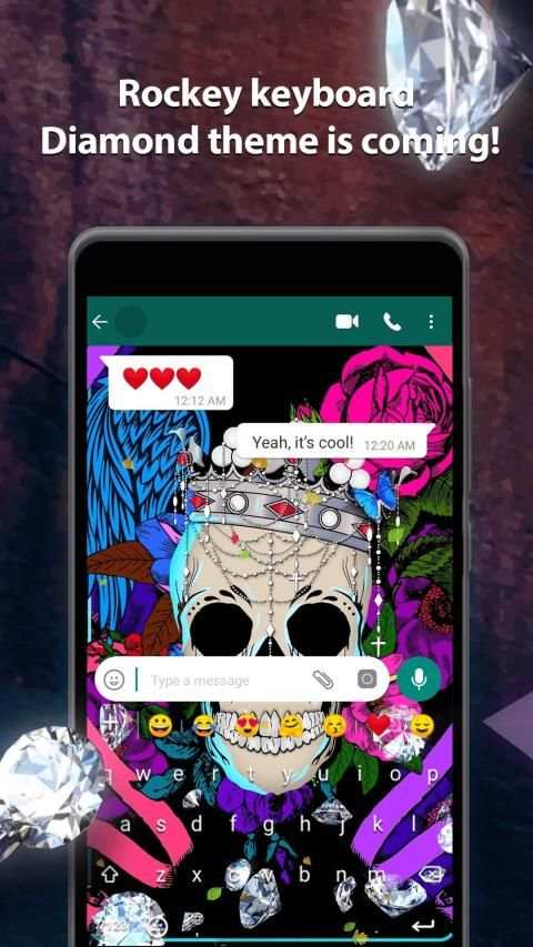** Make 2020 Rich !! Rockey Diamond Keyboard ✨* स्क्रीनशॉट 5