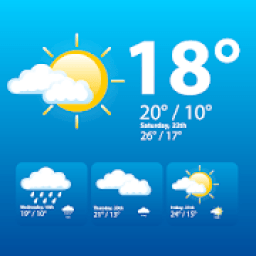 Weather tomorrow forecast आइकन