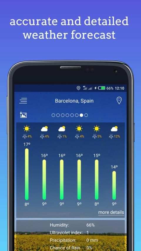 Weather tomorrow forecast screenshot 4