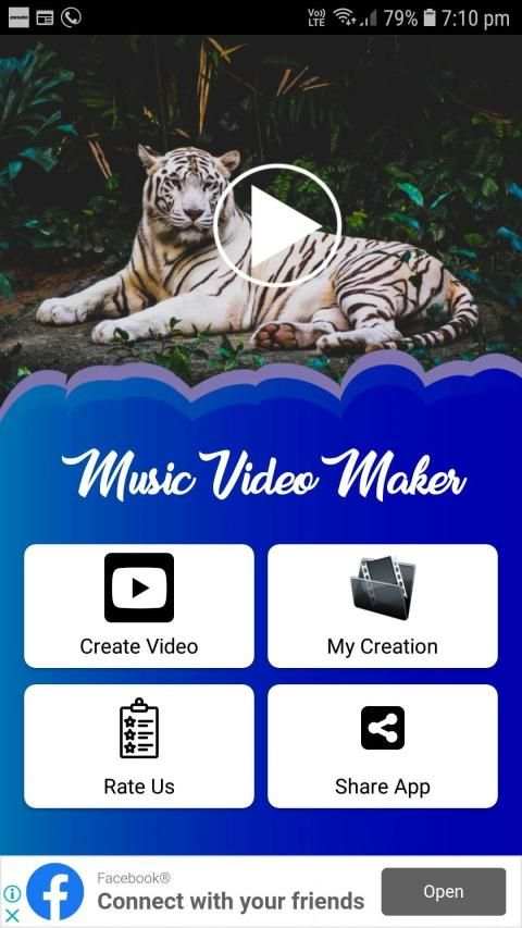 Music Video Maker App - Slideshow With Music स्क्रीनशॉट 5