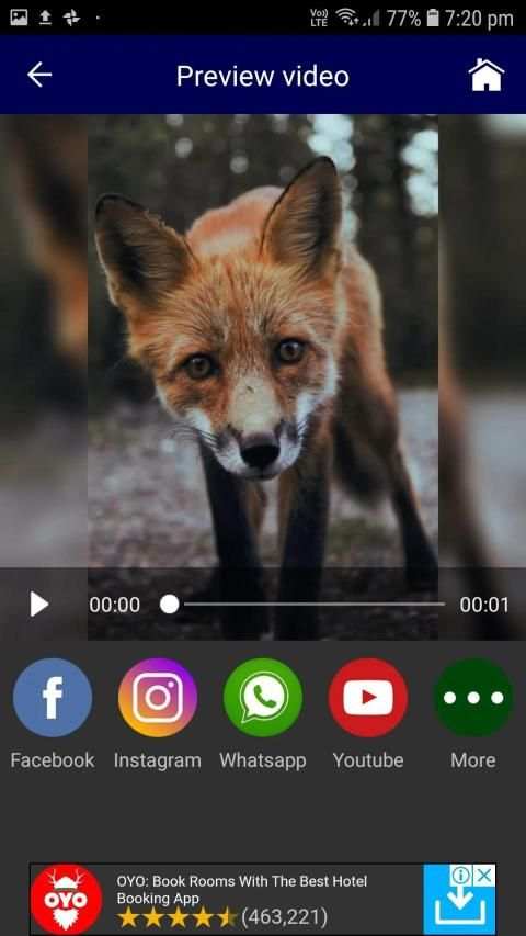 Music Video Maker App - Slideshow With Music स्क्रीनशॉट 1