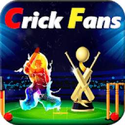 Crick Fans - Cricket Live Score App