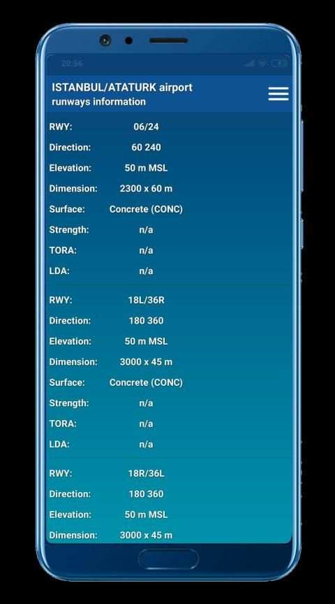 Airports database PRO स्क्रीनशॉट 5