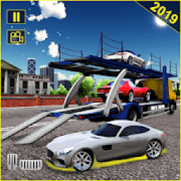 Real Car Transporter Truck Driving Simulator icon
