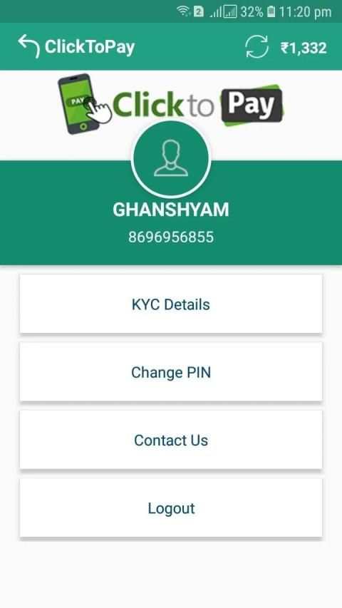 Clicktopay - Recharge|Money Transfer|MINI ATM|BBPS screenshot 1