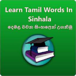 Tamil Words In Sinhala(දෙමළ වචන සිංහලෙන් උගනිමු )