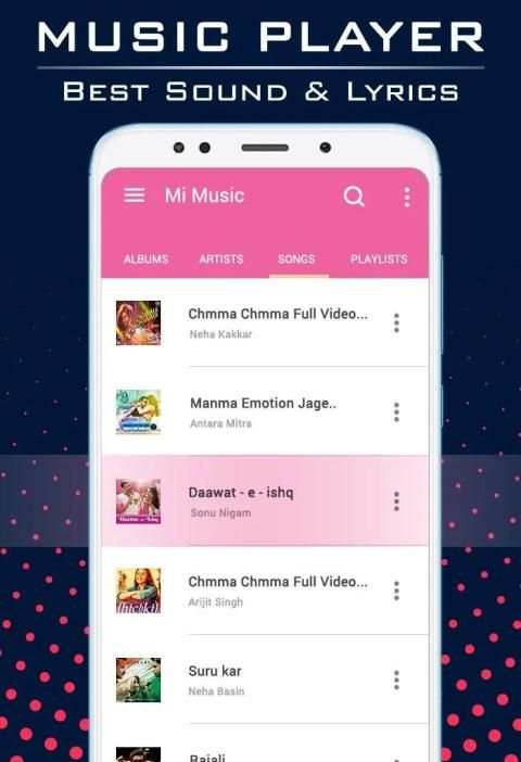 Best JSavn Music Player - for Jio Music स्क्रीनशॉट 2
