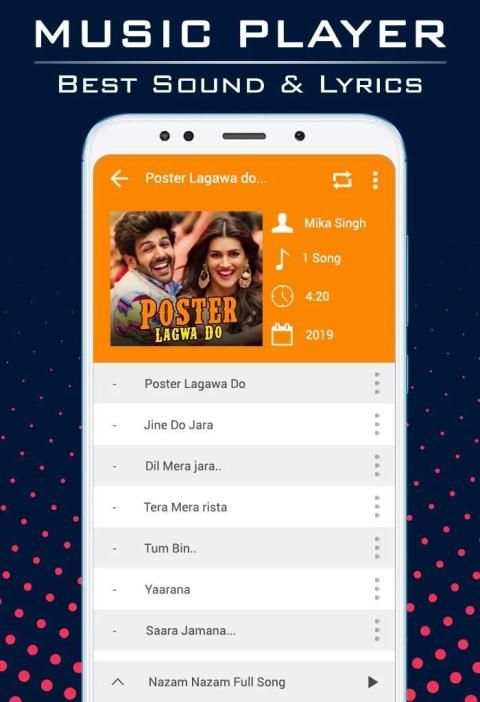 Best JSavn Music Player - for Jio Music स्क्रीनशॉट 3