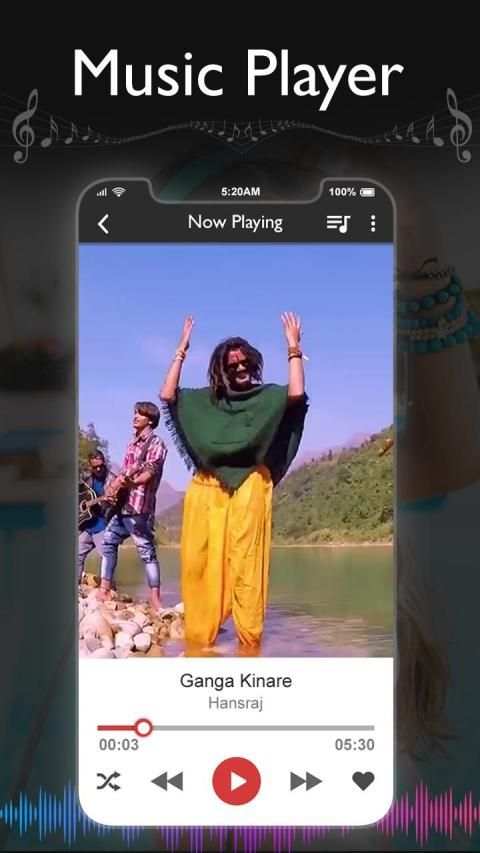 Music Player : Audio Player screenshot 1