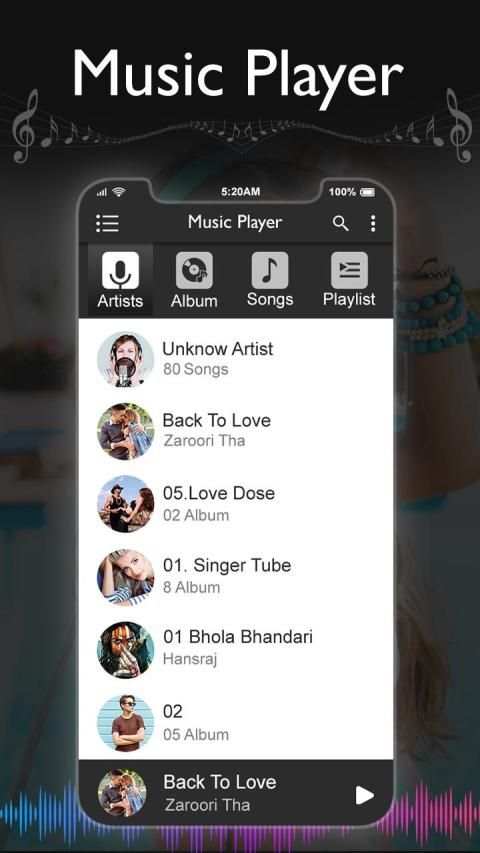 Music Player : Audio Player screenshot 4