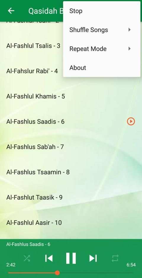 Qasidah Burdah MP3 Offline screenshot 1