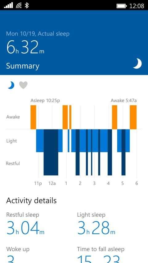 Microsoft Band screenshot 4