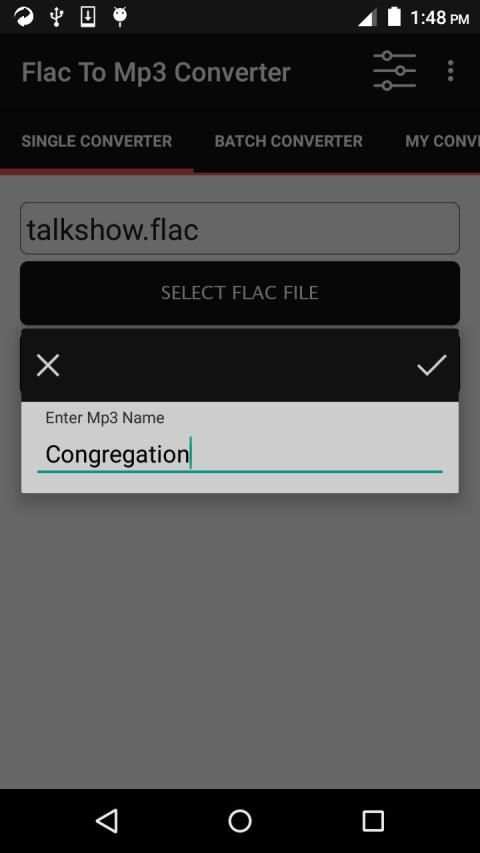 FLAC To MP3 Converter скриншот 4