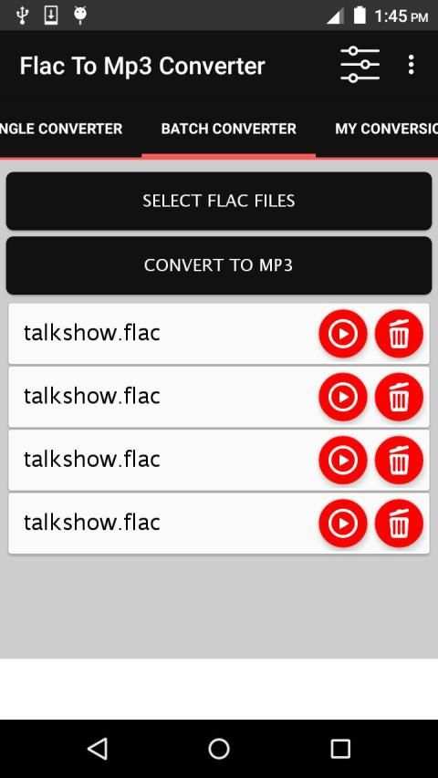 FLAC To MP3 Converter скриншот 6