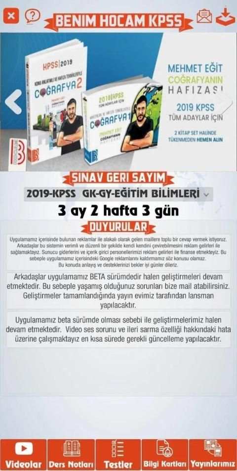 Benim Hocam KPSS 2020 screenshot 15