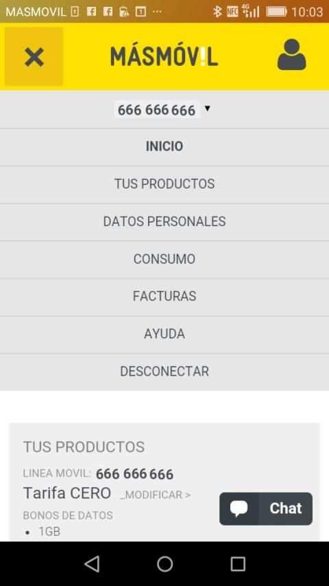 MÁSMÓVIL screenshot 2