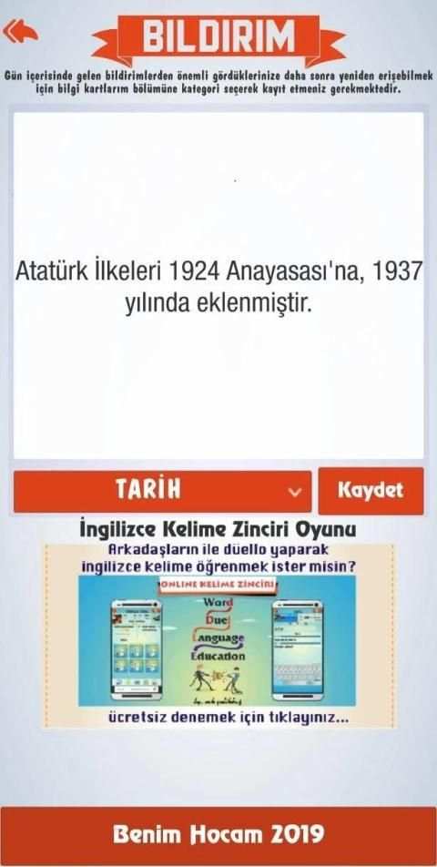 Benim Hocam KPSS 2020 screenshot 3