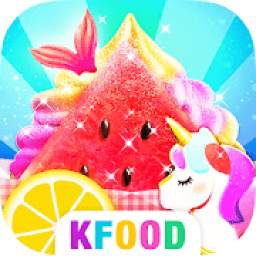 Unicorn Chef: Summer Ice Foods - Cooking Games