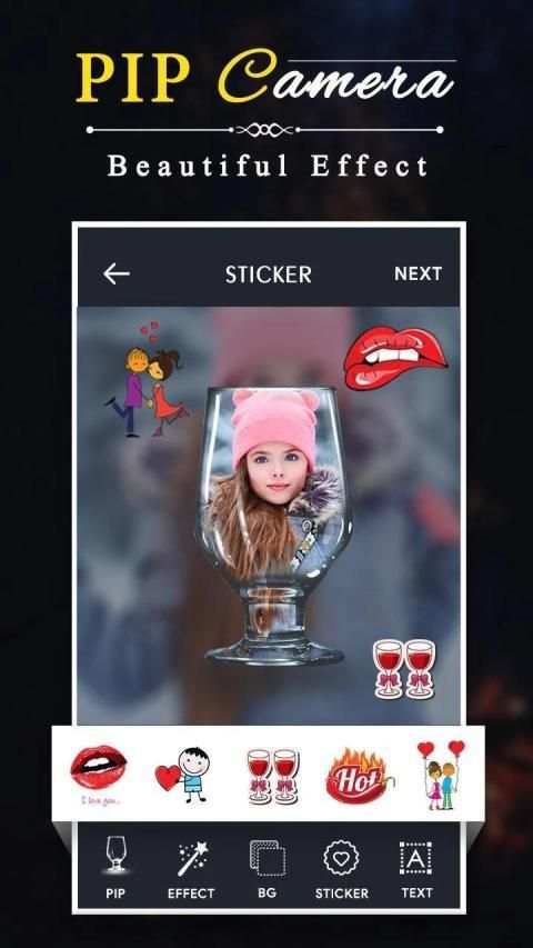 PIP Camera Effect - PIP Camera Photo Editor स्क्रीनशॉट 1