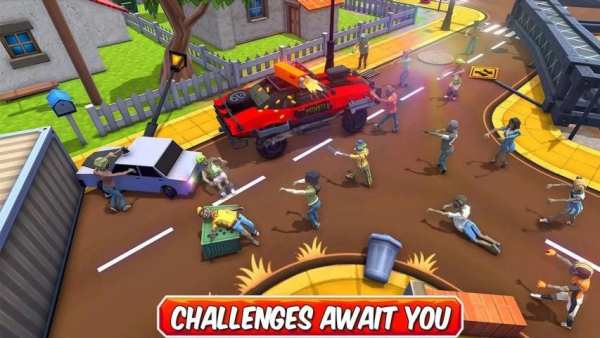 Zombie Squad: Crash Racing Pickup स्क्रीनशॉट 5