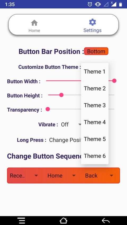 Secure Soft Key - Home Back Button स्क्रीनशॉट 4