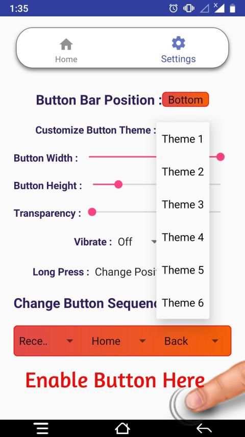 Secure Soft Key - Home Back Button स्क्रीनशॉट 6