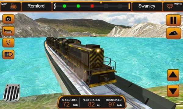 Railway Station Train Sim स्क्रीनशॉट 1