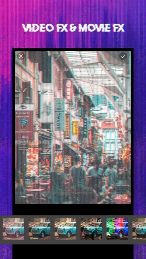 3D Glitch Photo Effects - Camera VHS Camcorder screenshot 2