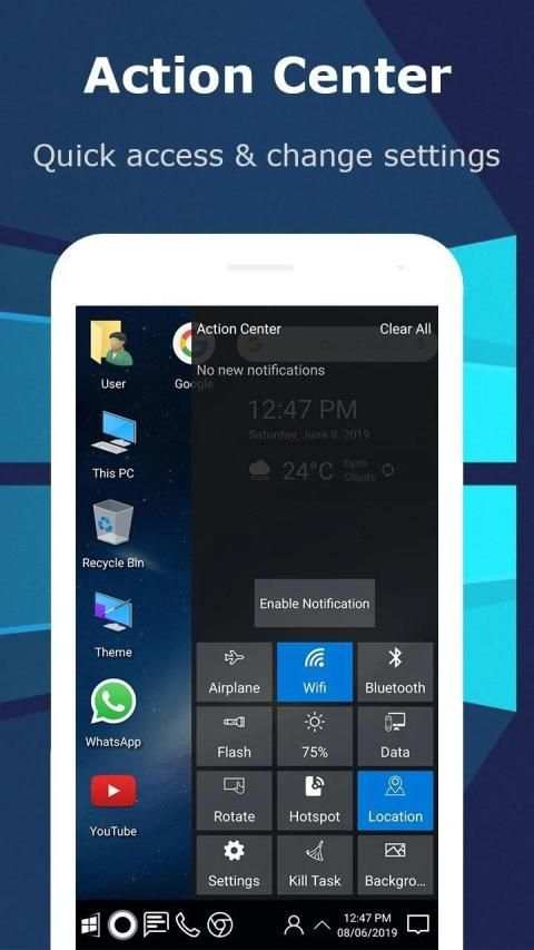 Computer Launcher – Win 10 Launcher, Windows Theme screenshot 5