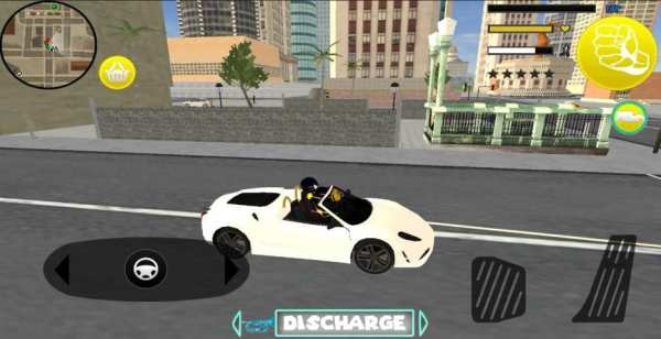 Neon Spider Stickman Rope Hero City Gangstar Crime स्क्रीनशॉट 2