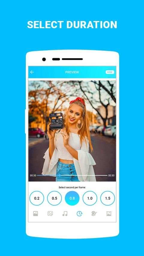 Photo video maker-Slideshow with music,Movie maker स्क्रीनशॉट 3