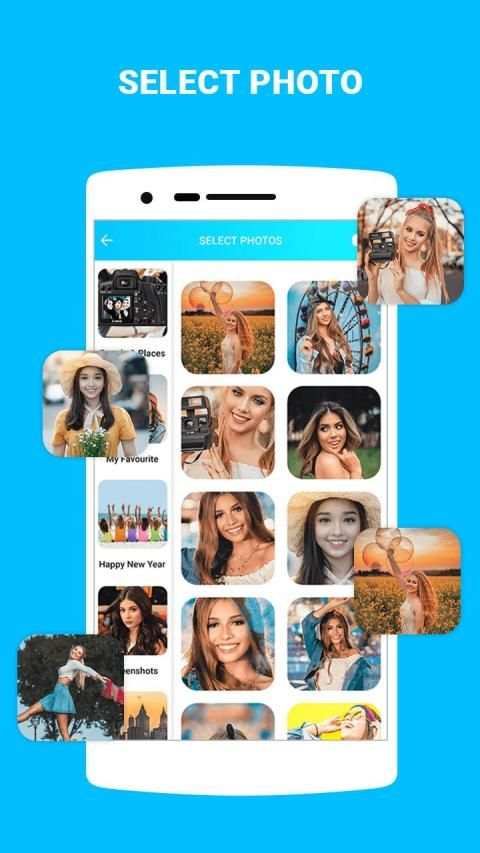 Photo video maker-Slideshow with music,Movie maker स्क्रीनशॉट 6