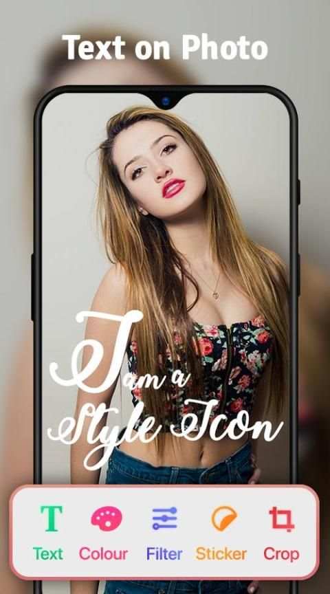 Text On Photo - Photo Editor With Quotes Maker screenshot 4