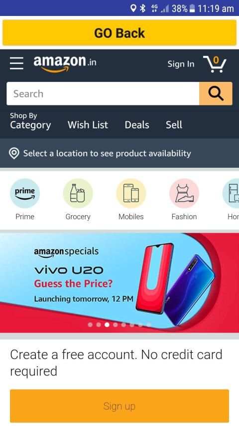 All in one online shoping app screenshot 1