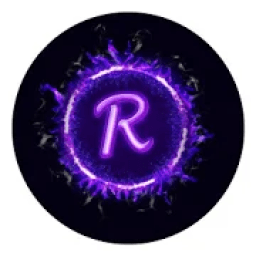R Letter Wallpaper icon