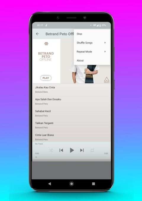 Full Album Betrand Peto Offline screenshot 6