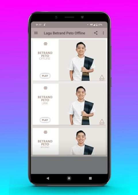 Full Album Betrand Peto Offline screenshot 1