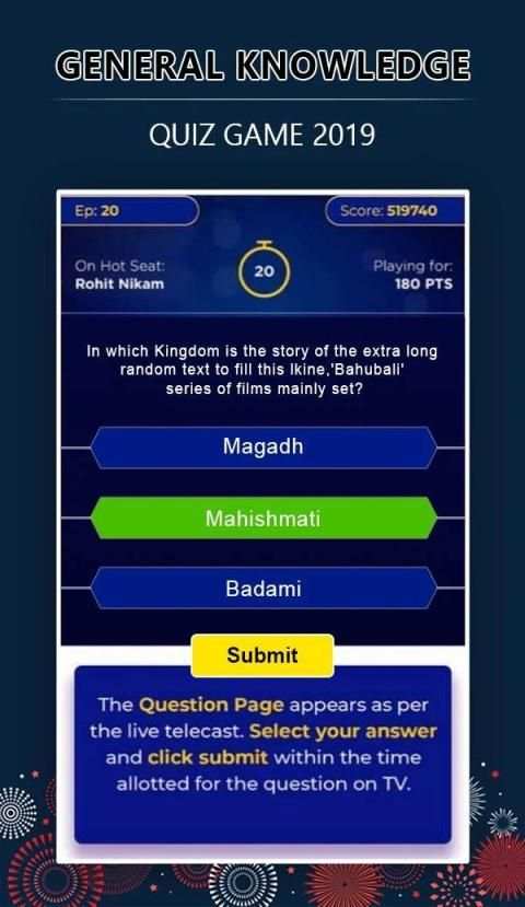Kbc Play Along Game screenshot 3