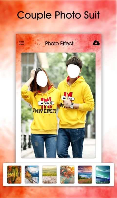 Couple Photo Suit- Photo Frame Editor screenshot 3