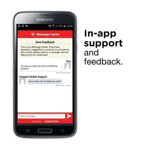 Snapper Mobile screenshot 1