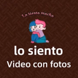 lo siento - video con fotos y música icon
