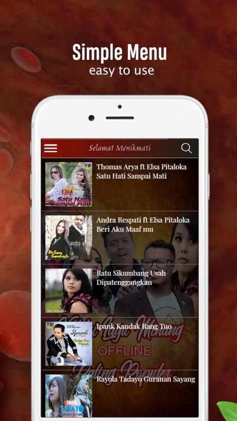 Lagu Minang Offline Terlengkap screenshot 2
