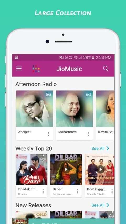 Jio Music : Set Jio Caller Tune स्क्रीनशॉट 3