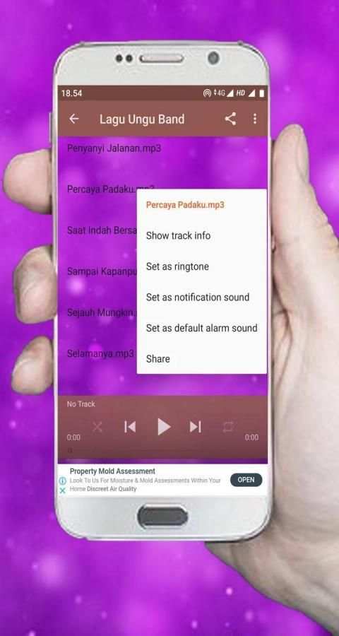 Lagu Ungu Band Offline screenshot 3