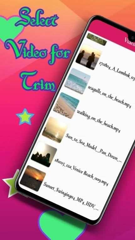 Video Editor - Trimmer, Unlimited Video Merger स्क्रीनशॉट 1