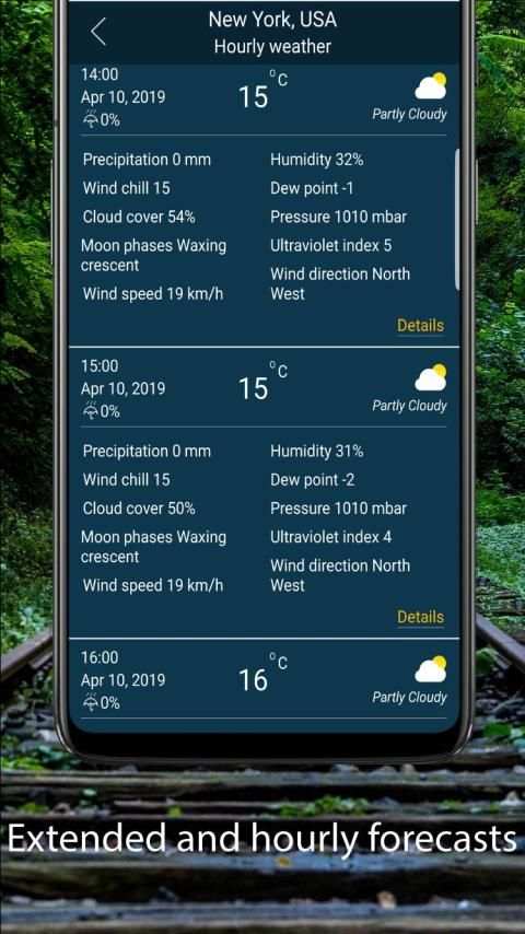 Weather app - weather channel Apps स्क्रीनशॉट 5